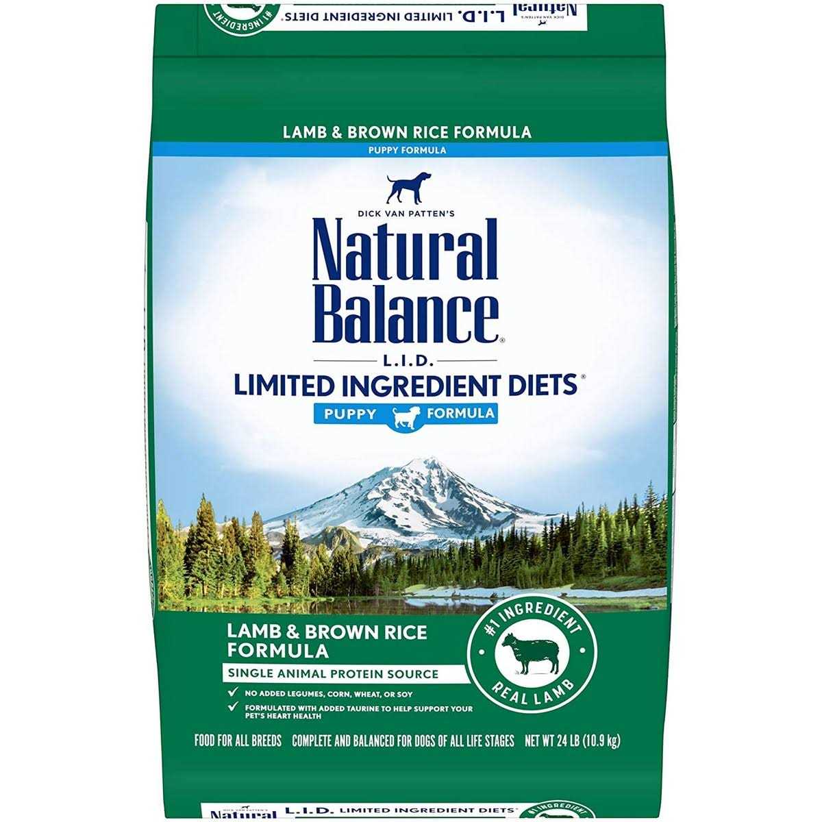 Limited Ingredient Lamb & Brown Rice Dry Dog Food J378