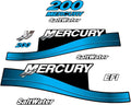 Blue Outboard Decal Set G152