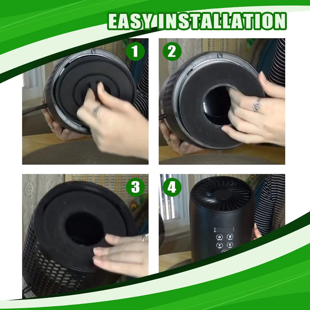 True HEPA Filter with Pre-Filter Activated Carbon Filter R59266