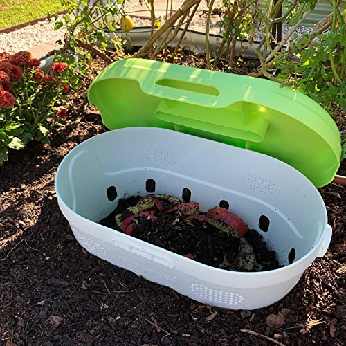 8 Gallons BPA-Free In-Ground Worm Composter F4708