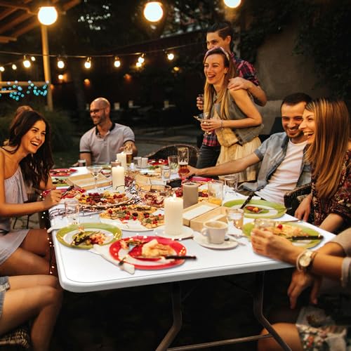 8 Foot Folding Plastic Banquet Table B132