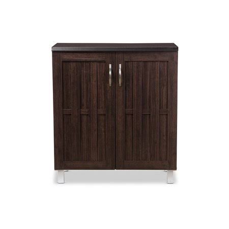 Dark Brown Sideboard Storage Cabinet E9271