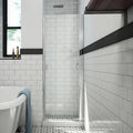 Semi-Frameless Hinged Shower Door D34384