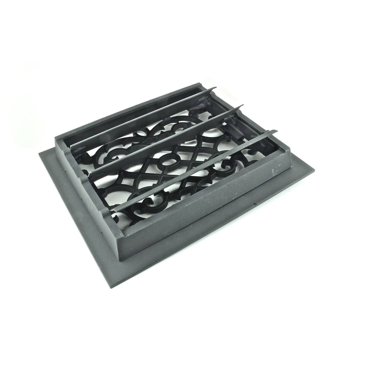 Cast 10 x 12 Duct Floor Heat Register Louver Vent E990166