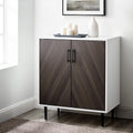 Black 58 Inch 2 Door Console W591