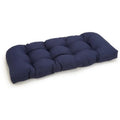 U-Shaped Solid Spun Polyester Tufted Settee & Bench Cushion B771