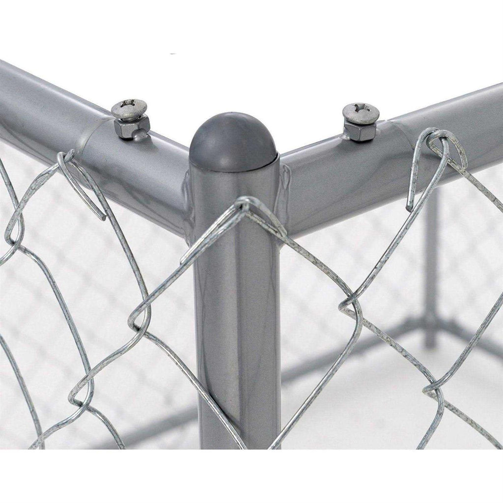 Galvanized Chain Link Kennel X386