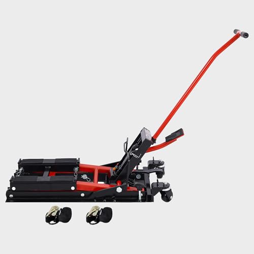 1500LBS Hydraulic Motorcycle Lift Jack with 4 Wheels W4780