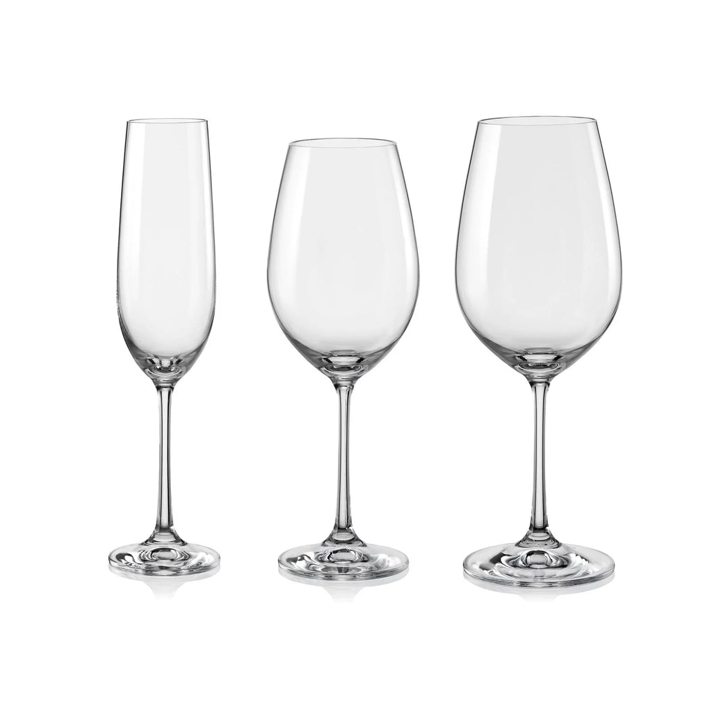 Burgundy Wine Glasses Set of 6 Q5901