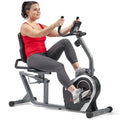 Magnetic Recumbent Exercise Bike 300lb Capacity R305692