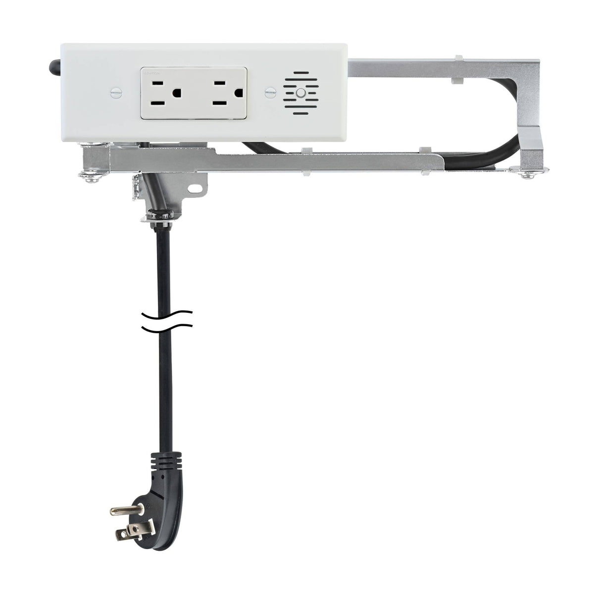 White In-Drawer Outlet 15 Amp AC Outlets E724014