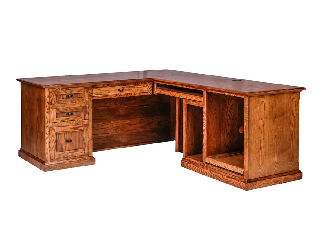 Executive Desk and Return Q8528