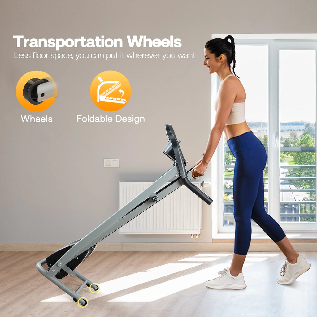 Folding Treadmill 2.5 HP 265 lbs Capacity Y70333