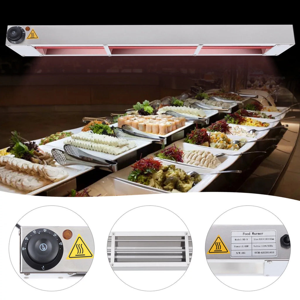 Commercial Food Warmer Bar Infrared Strip Heater X260