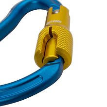 Triple Lock Ergonomic Carabiner 10-Pack V54654