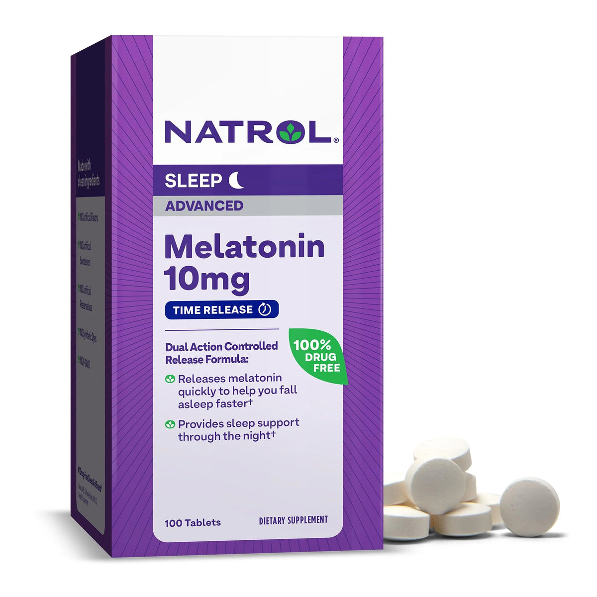 10mg Time Release Melatonin Tablets M650999