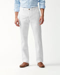 White Flat Front Chino Pant T169585