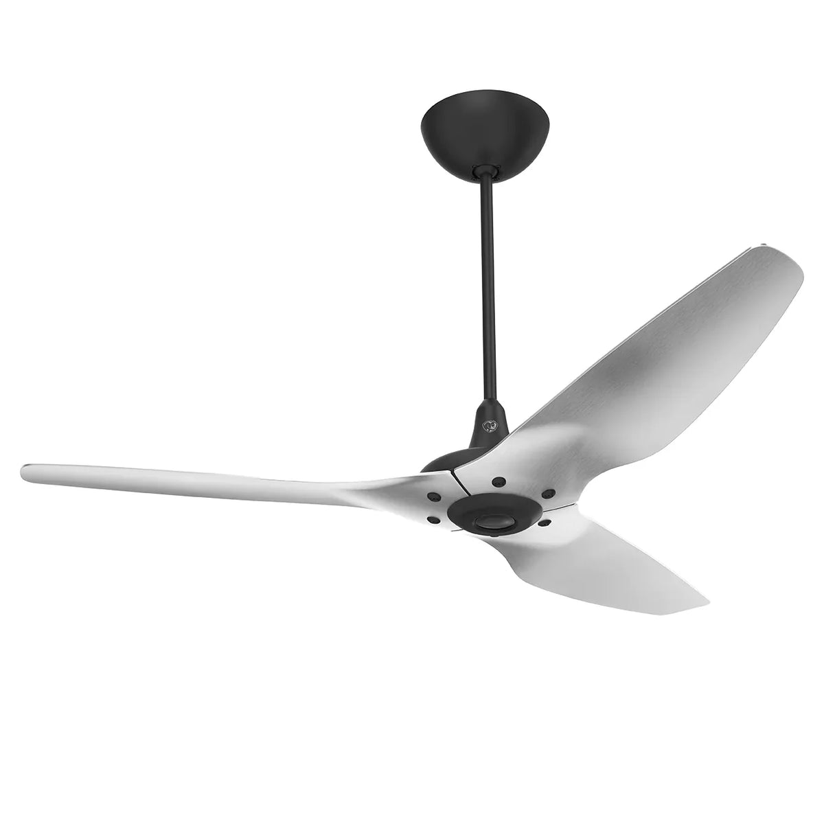 60 Ceiling Fan with Brushed Aluminum Blades and Black Finish Z14751