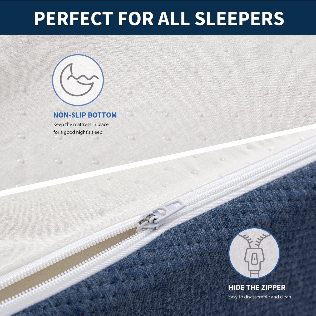 Twin XL Size Memory Foam Mattress F3020