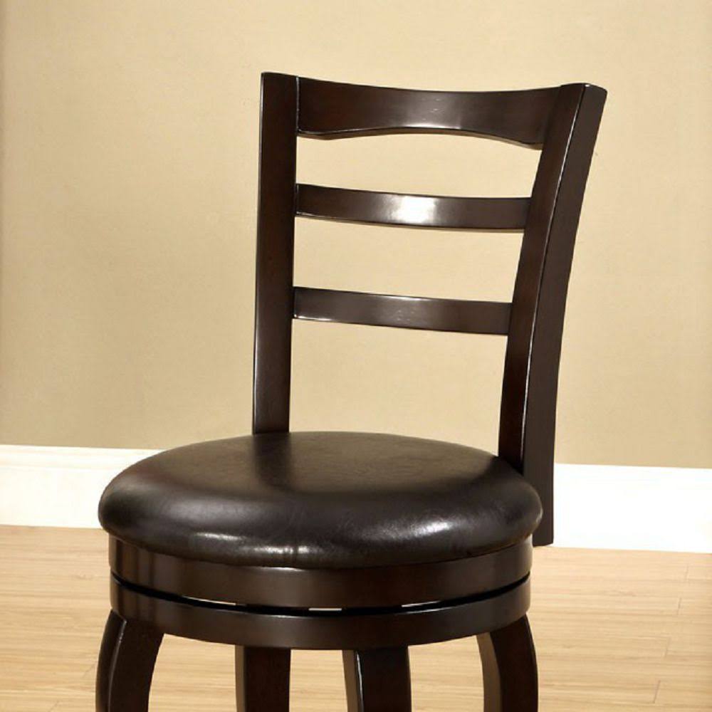 Espresso Swivel Bar Stool U293