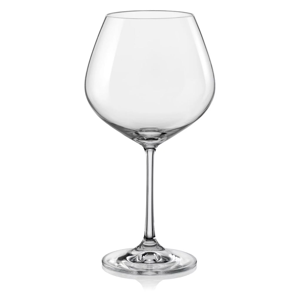 Burgundy Wine Glasses Set of 6 Q5901