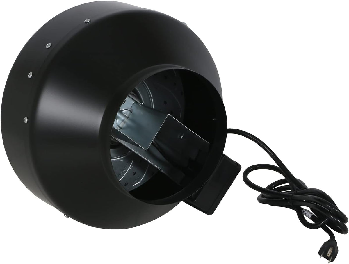8 Inch Inline Fan 745 CFM Steel Housing Q589