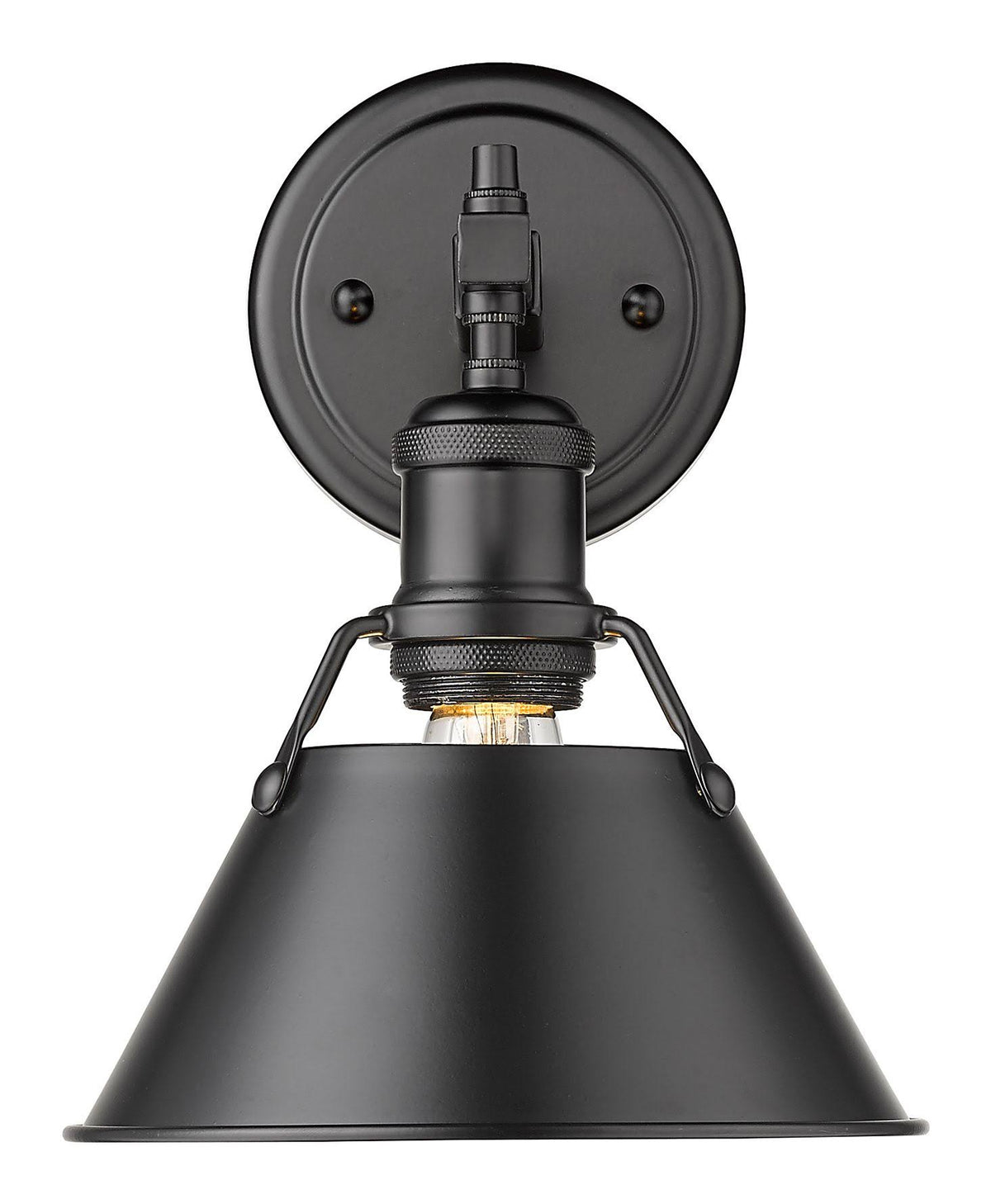 1 Light Bath Vanity in Matte Black B85543