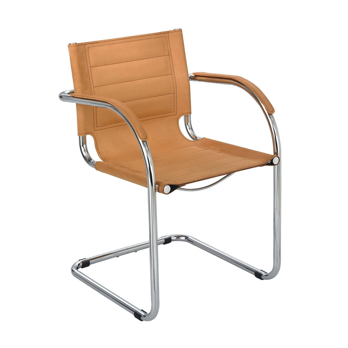 Camel Micro Fiber Guest Chair Q7004