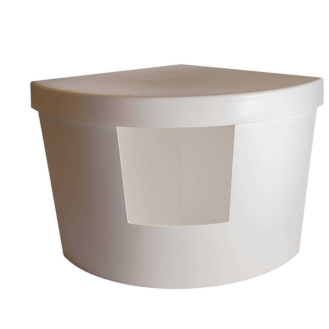 Enclosed Plastic Litter Box W64023
