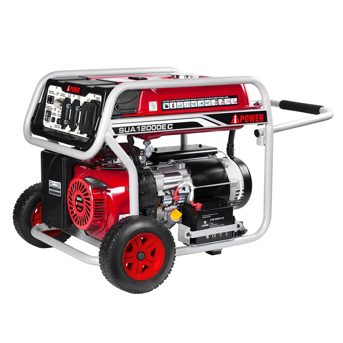 12000 Watt Portable Gas Powered Generator I640