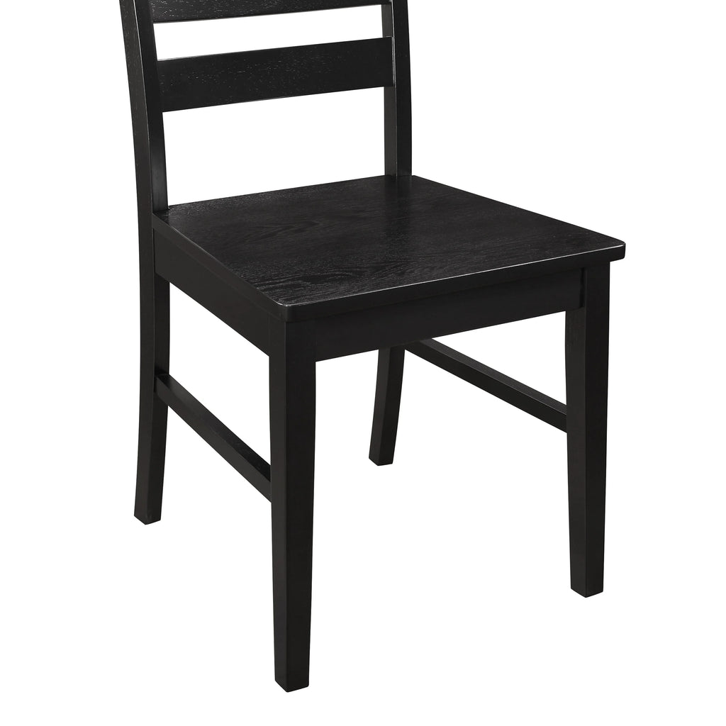 Set of 2 Black Dining Chair P86588