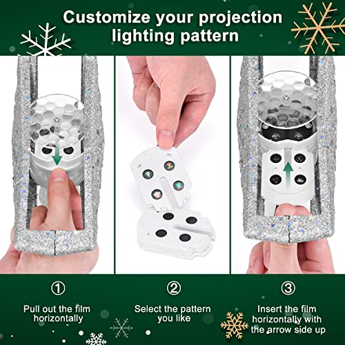 Christmas Tree Topper Lighted with 6 Projection Modes C804549