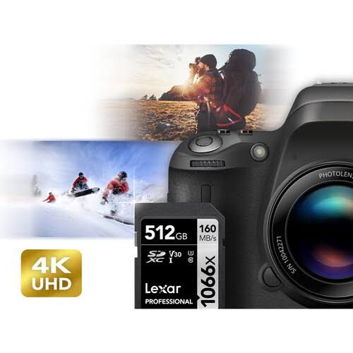 512gb SDXC UHS-I Memory Card U534