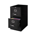 Black 2-Drawer Vertical File Cabinet B378