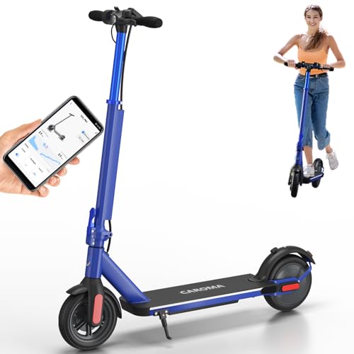 Electric Scooter with Folding Frame, Solid Tires, Dual Braking, Cruise Control P444