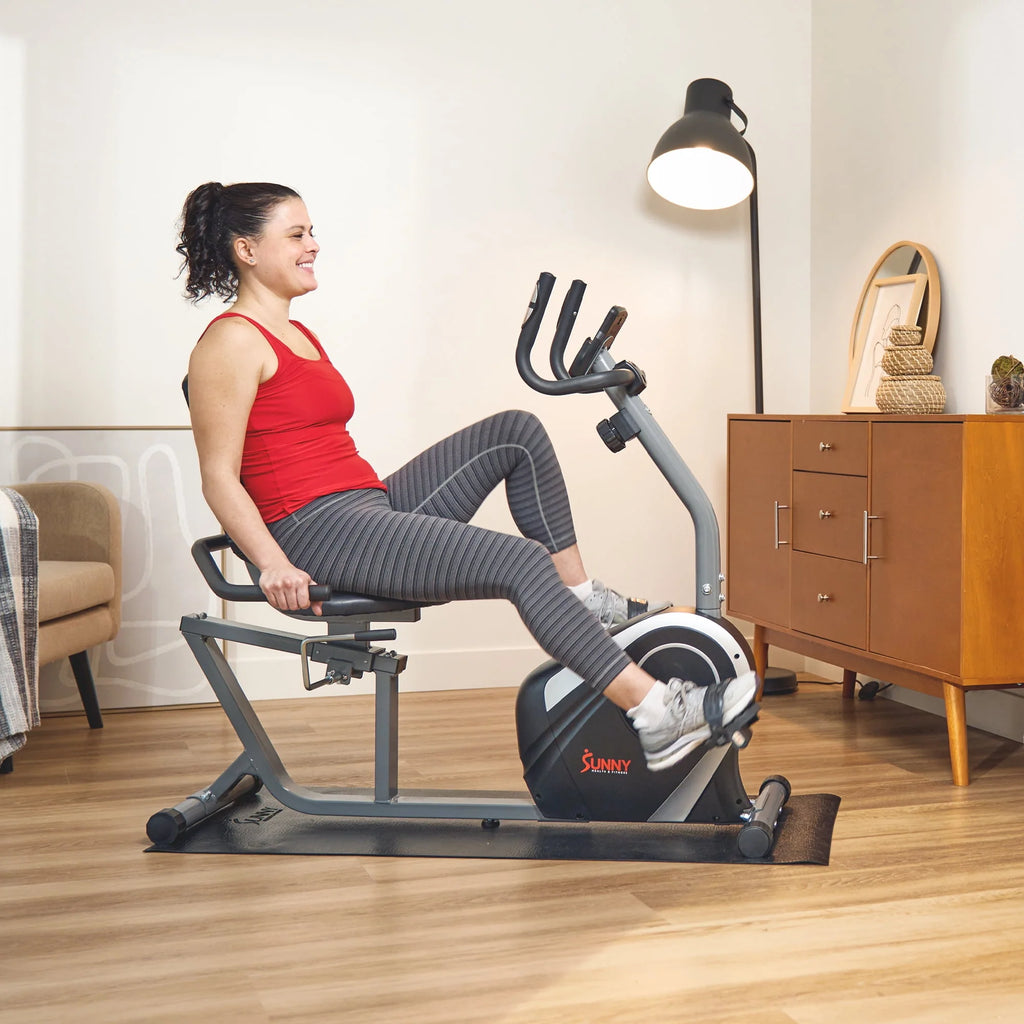 Magnetic Recumbent Exercise Bike 300lb Capacity R305692