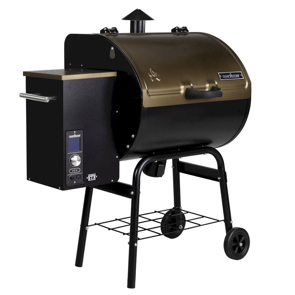 Bronze Pellet Smoker Grill V6041