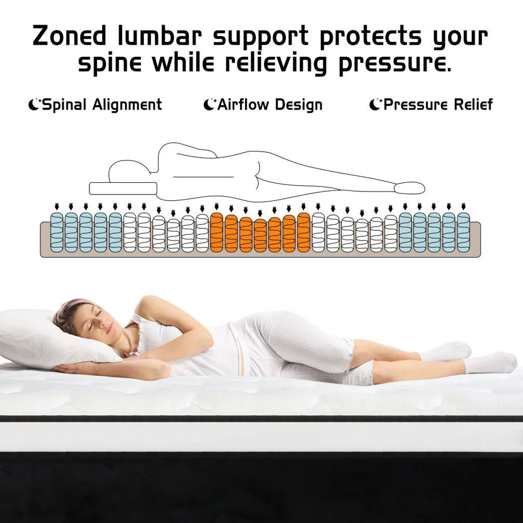 10 inch Hybrid Gel Memory Foam Mattress T144545