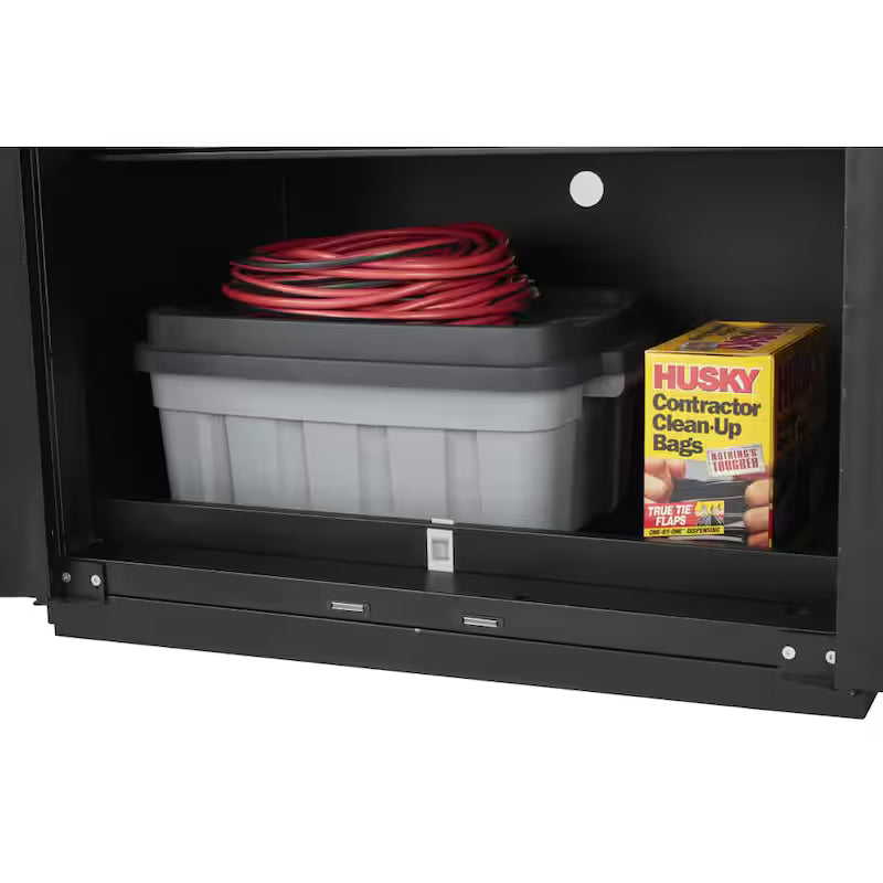 Heavy Duty Welded Steel Garage Storage System in Black U438