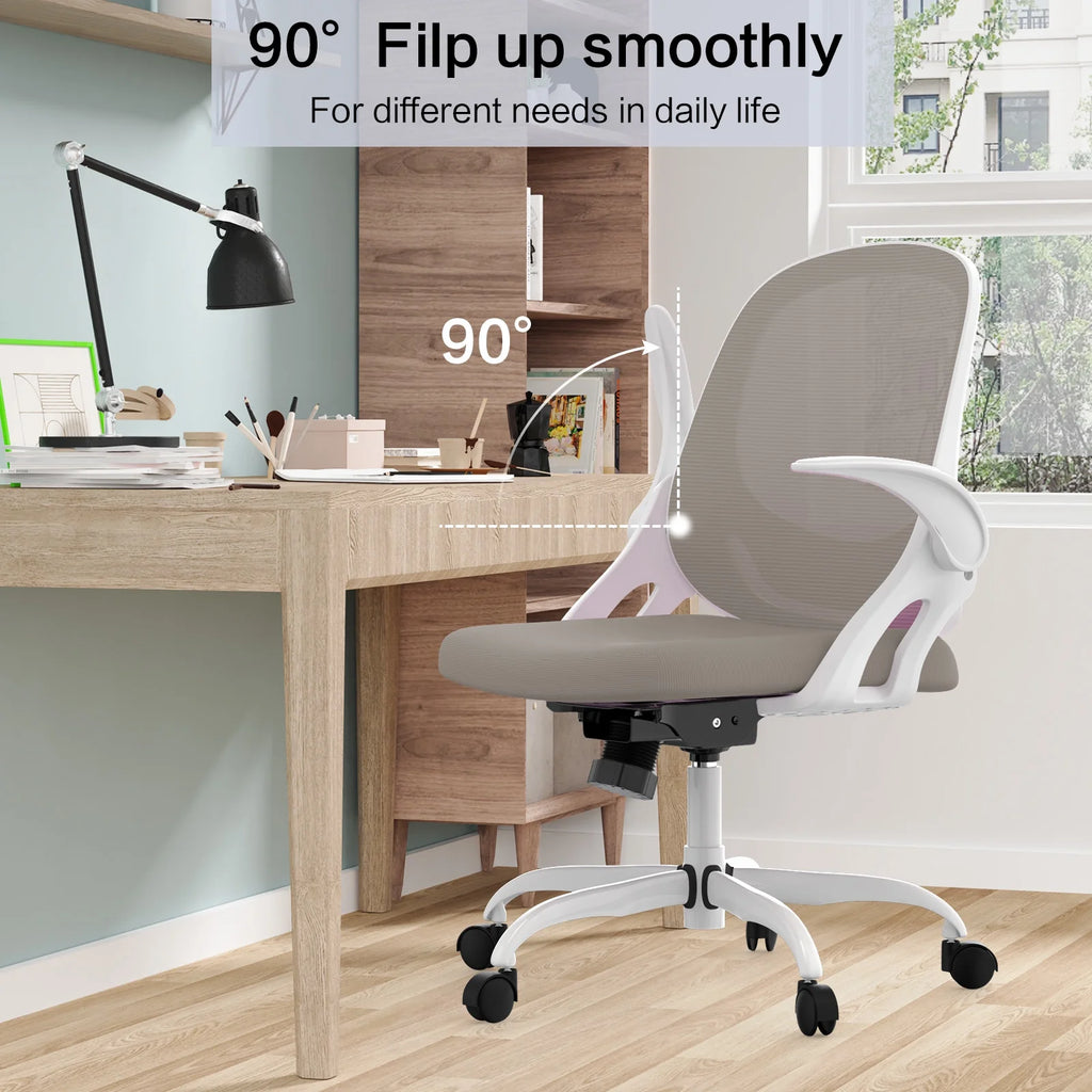 Light Blue Ergonomic Mesh Office Chair X2049