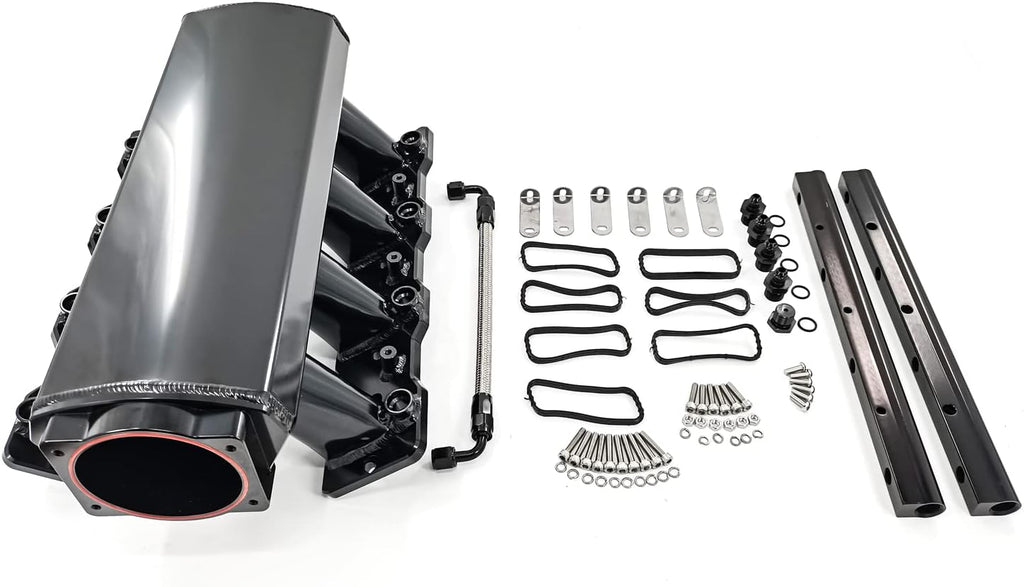 Intake Manifold for 102mm Throttle Body with Fuel Rails W6736