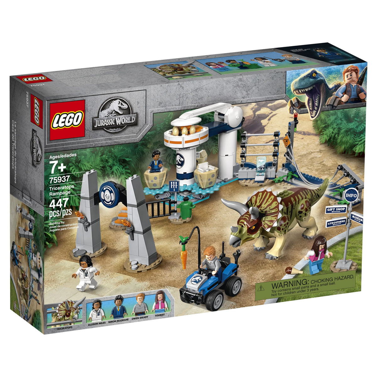 Dinosaur Figure Building Toy 447 Pieces R6308