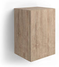Cube Wall Unit With Door Oak H615642