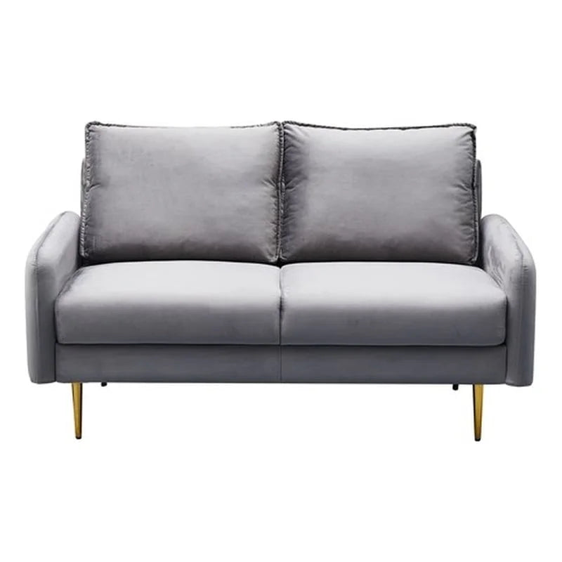 Velvet Living Room Sofa and Loveseat Set K71293