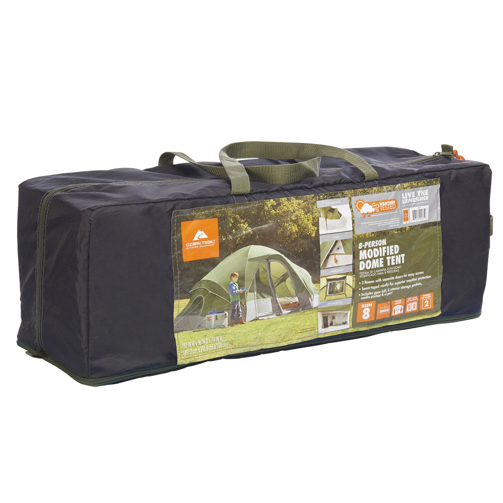 8-Person 2-Room Modified Dome Tent C506