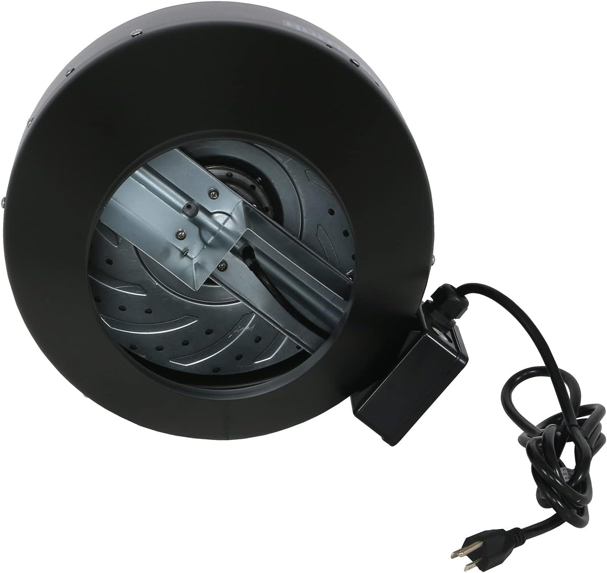8 Inch Inline Fan 745 CFM Steel Housing Q589