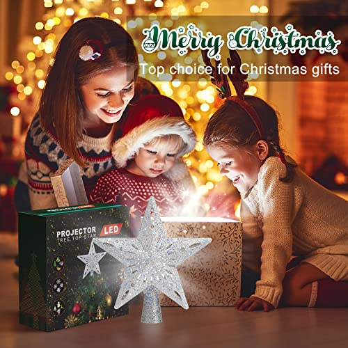 Christmas Tree Topper Lighted with 6 Projection Modes C804549