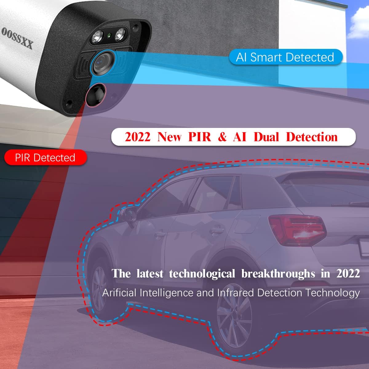 3K 5.0MP Wireless Security Camera System with 2TB Hard Drive Y2947