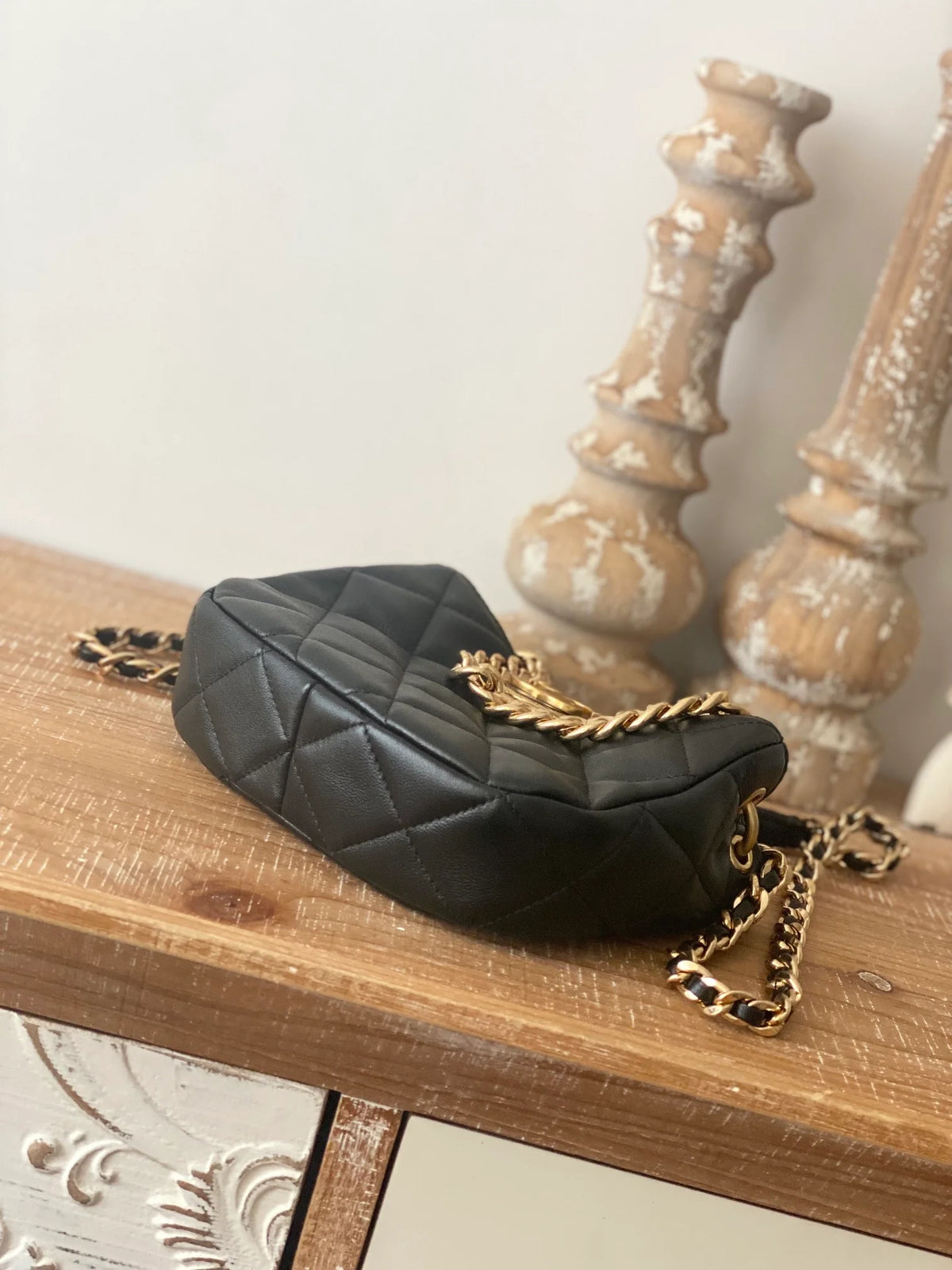 Small Hobo Bag Black I509