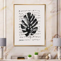 Canvas Painting with Gold Floater Frame 32x22 H x 24 F64640
